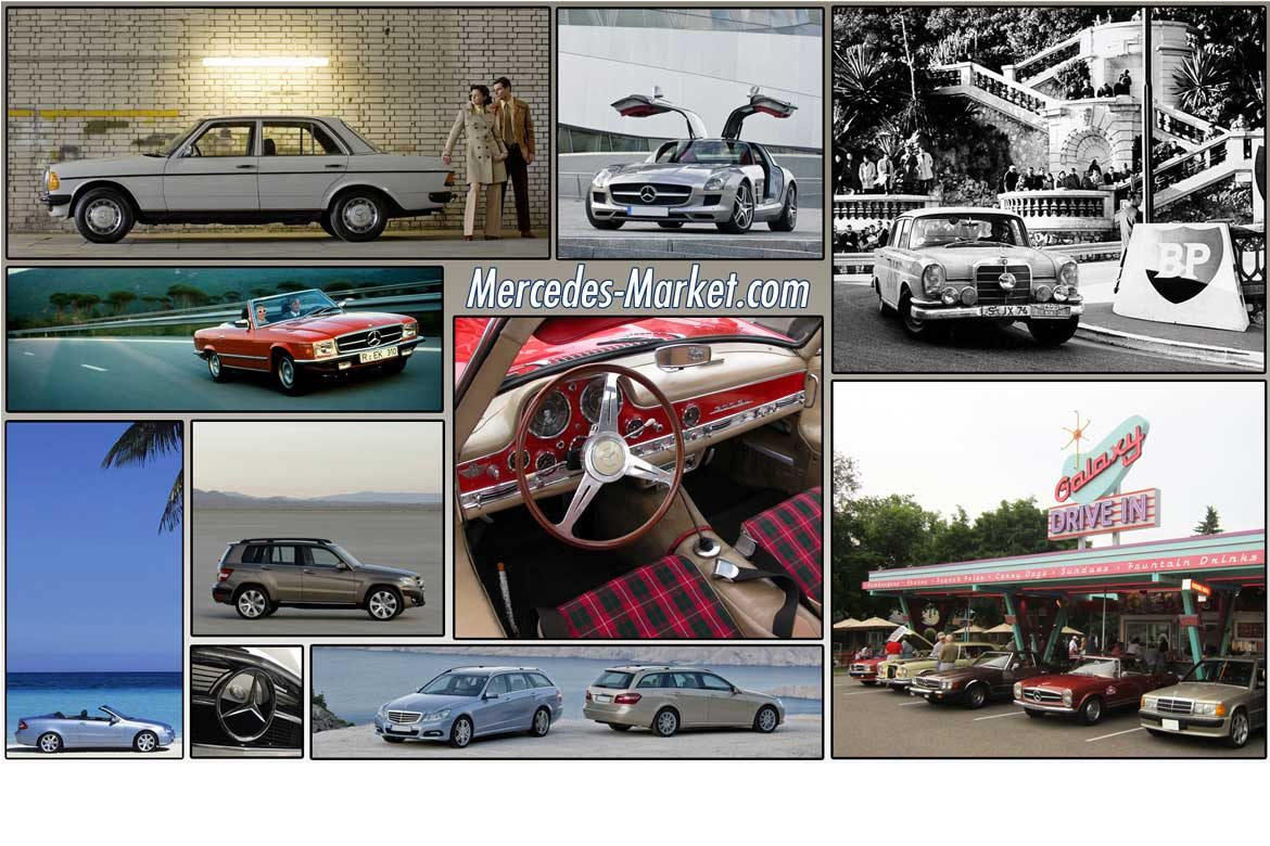 From the 1886 Benz Patent-Motorwagen to the Newest G Wagen: Mercedes-Market Will Cover it All!