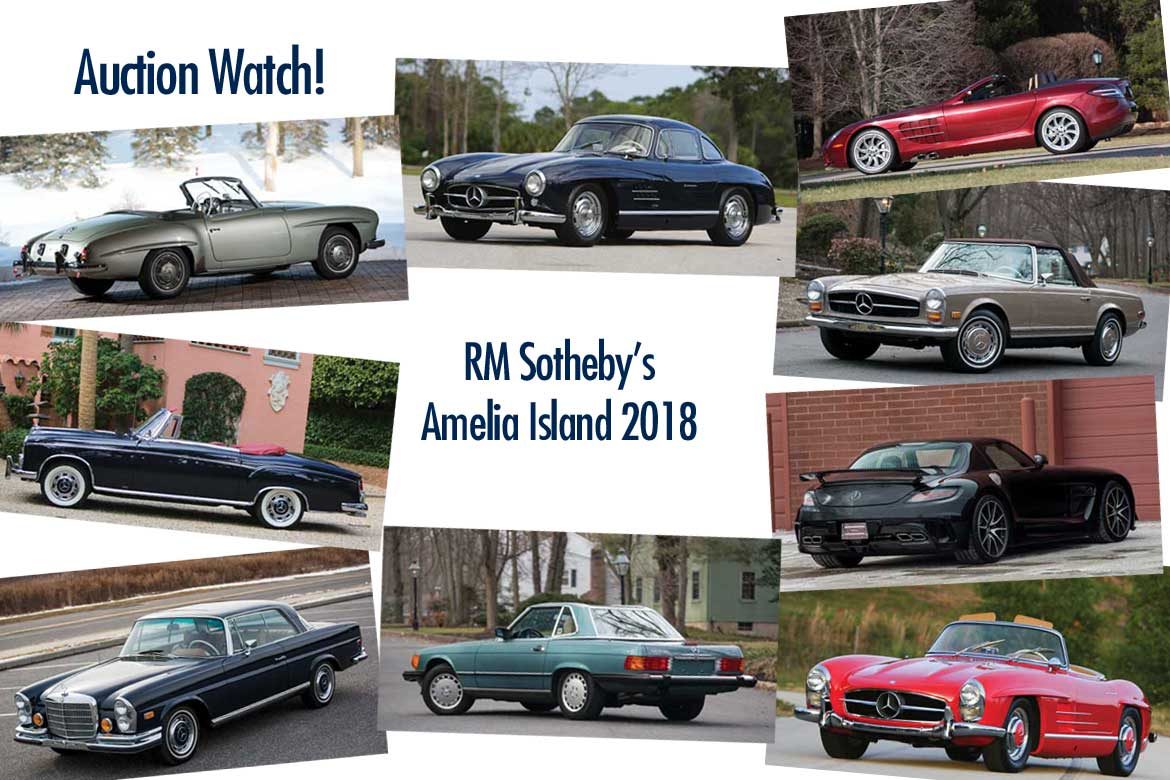 RM Sotheby’s Amelia Island 2018 – Mercedes Collector Cars Preview and Price Predictions