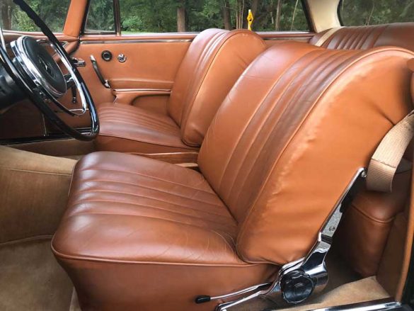 1965 Mercedes W111 Coupe 220 SE - Euro Spec Car with Sunroof and