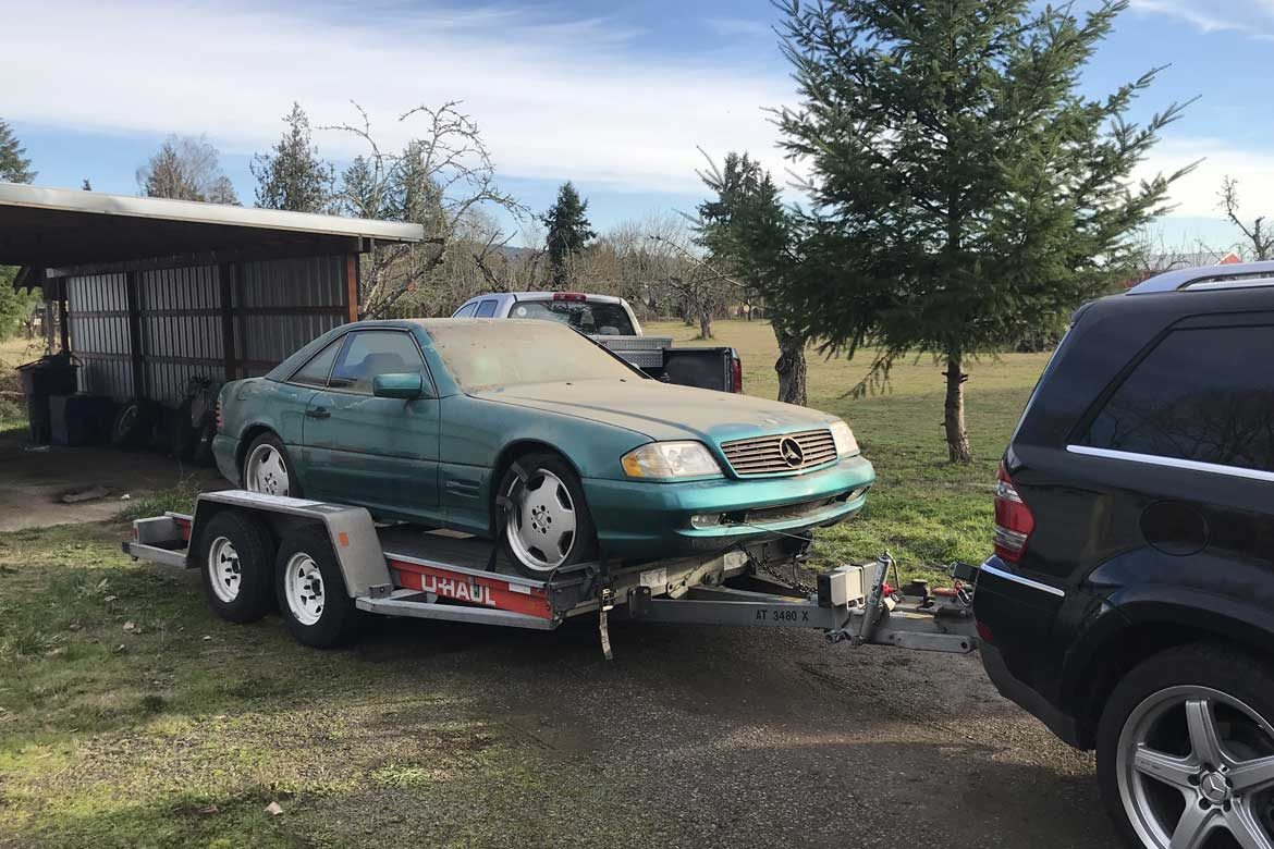 1997 Mercedes Sl 500 La Costa Edition R129 Barn Find One Man S